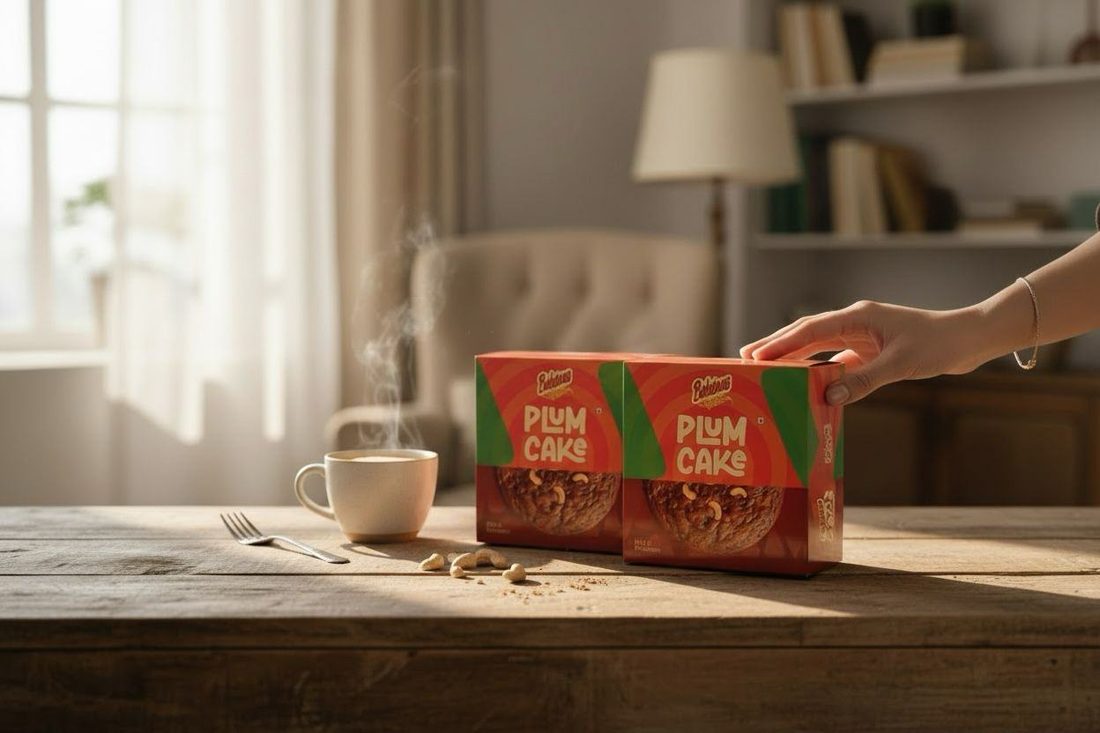 Plum Cake Box