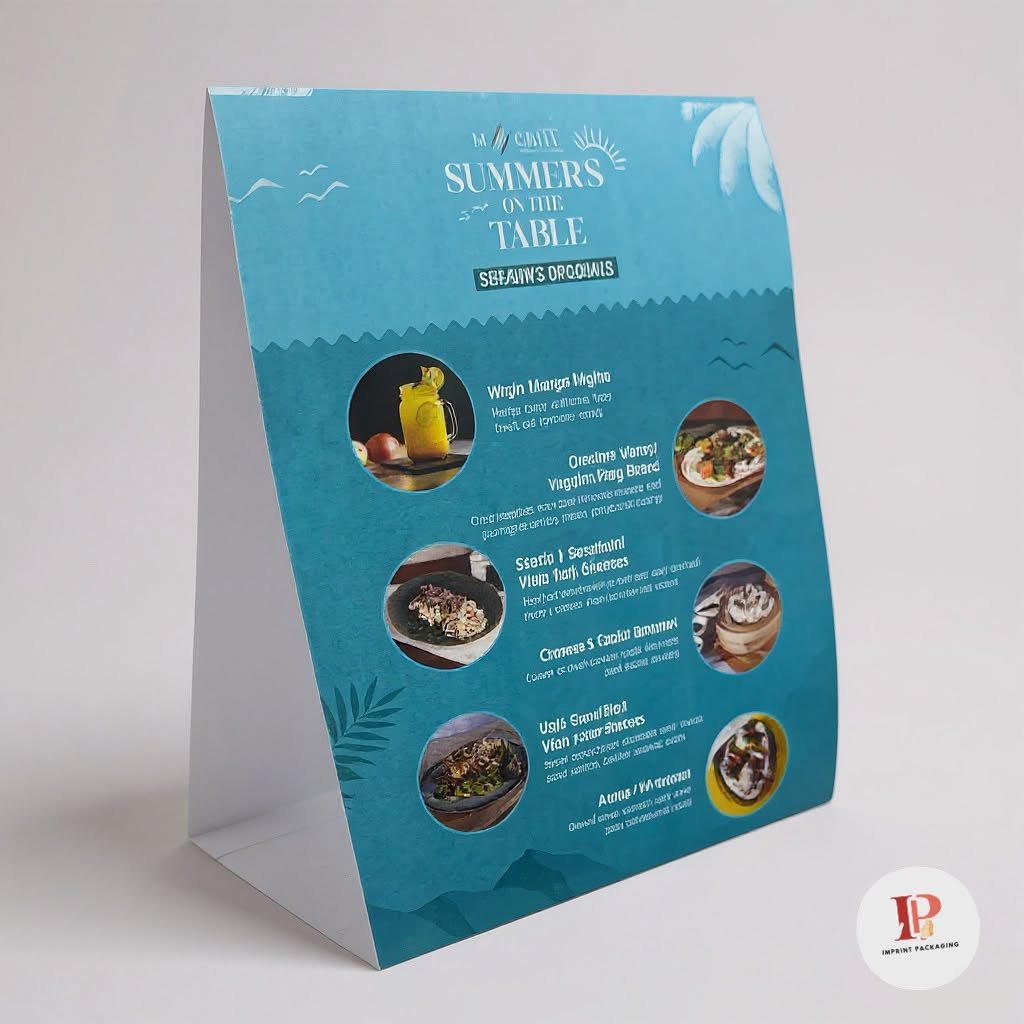 Menu Tent Card